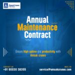 EOT Crane Annual Maintenance Contract (AMC) at Amsak Cranes