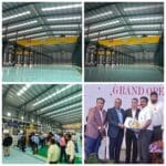Unveiling Industrial Prowess: A Triumph in Steel Manufacturing with the Double Girder EOT Crane