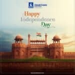 Happy 79th Independence Day 2025 Wishes | Amsak Cranes Pvt Ltd